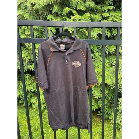Y2K 2004 Harley Davidson Polo‎ - Picture 1 of 2